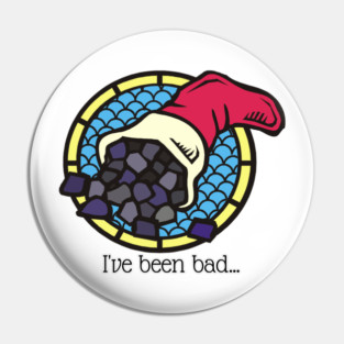 I've been bad, coal stocking Pin