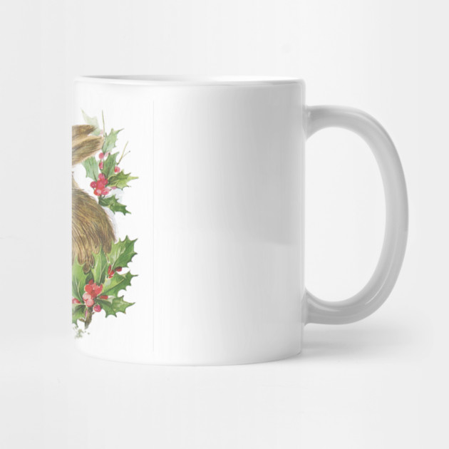 Vintage Christmas Bunnies by HolidayBug