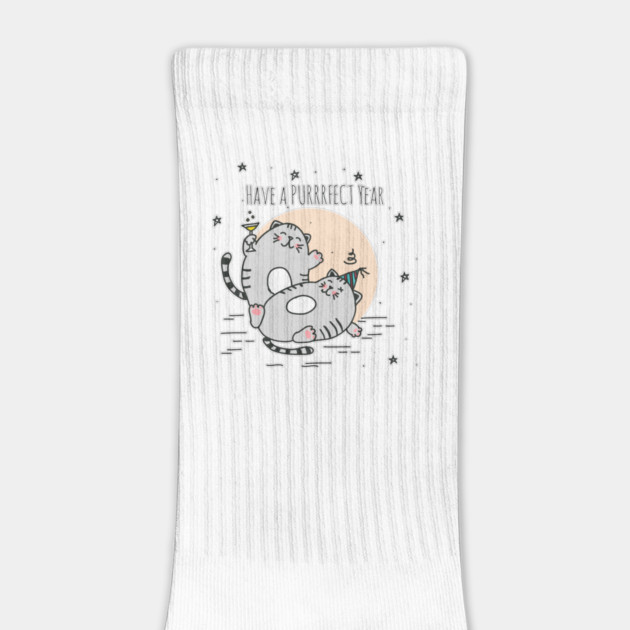 Party Fat Cats New Years Eve by HolidayBug