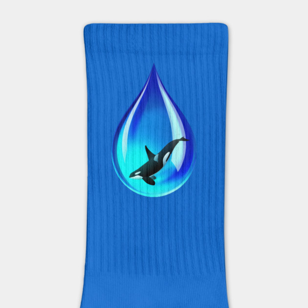 Water Drop and Orca by HolidayBug