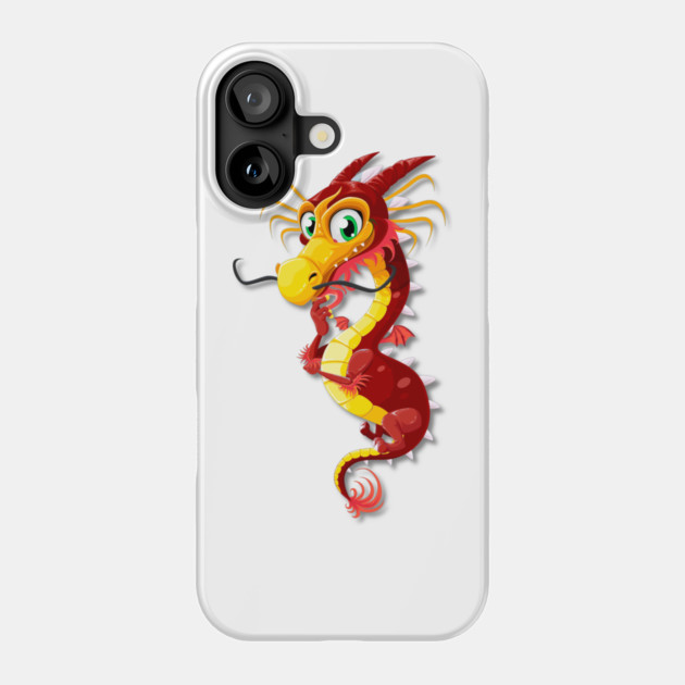 Chinese New Year Red Dragon Phone Case by HolidayBug