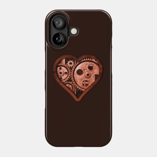 Steampunk Heart Phone Case by HolidayBug