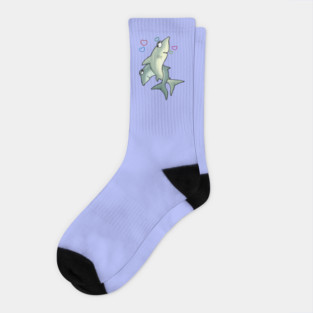 Shark Love Socks