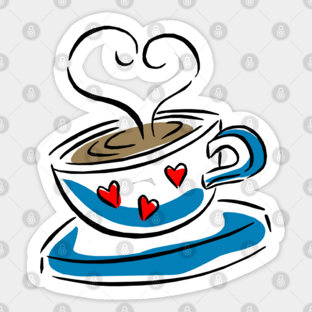 Love Coffee Sticker by HolidayBug