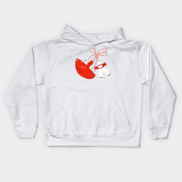 Baba Marta Day Martenitsa Kids Hoodie by HolidayBug