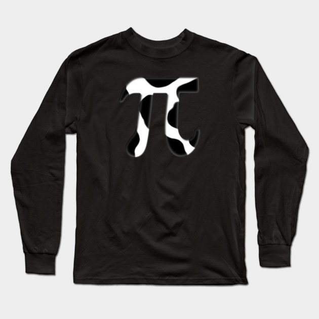 Cow Pi Long Sleeve T-Shirt by HolidayBug