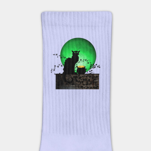 St. Patrick's Day Chat Noir by HolidayBug