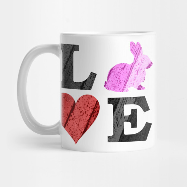Easter LOVE with Heart and Bunny by HolidayBug