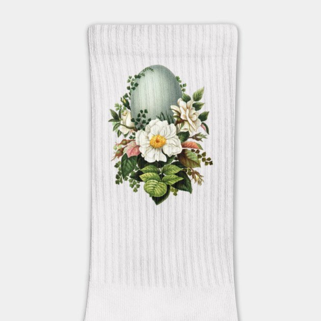 Vintage Robins Egg and Rose by HolidayBug