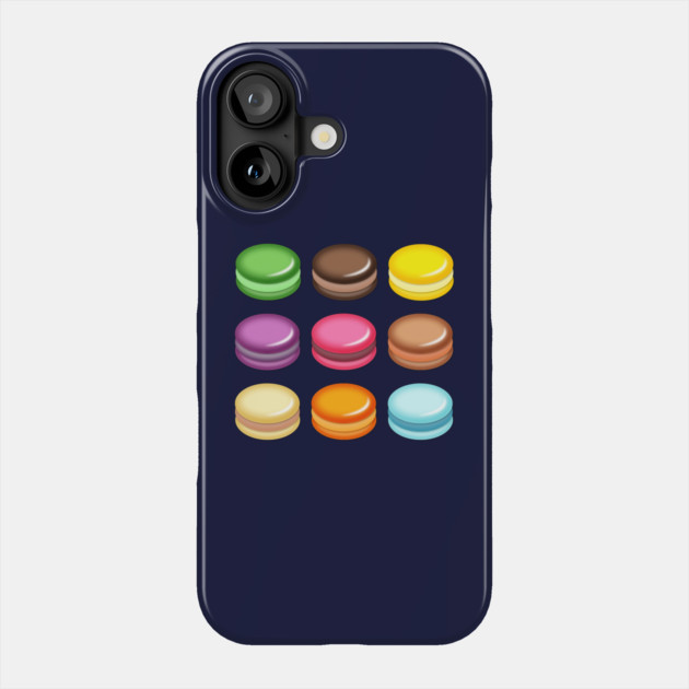 Rows and Rows of Macarons Phone Case by HolidayBug