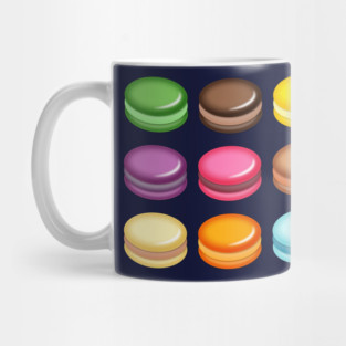 Rows and Rows of Macarons Mug