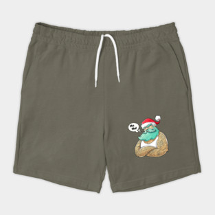 Christmas Hipster Santa Claus Shorts