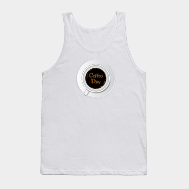 Coffee Cup Coffee Tank Top by HolidayBug