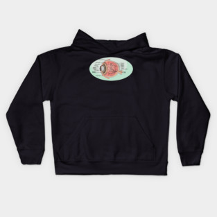 National Eye Care Month, Eye Diagram Kids Hoodie