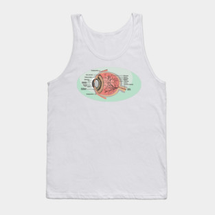 National Eye Care Month, Eye Diagram Tank Top