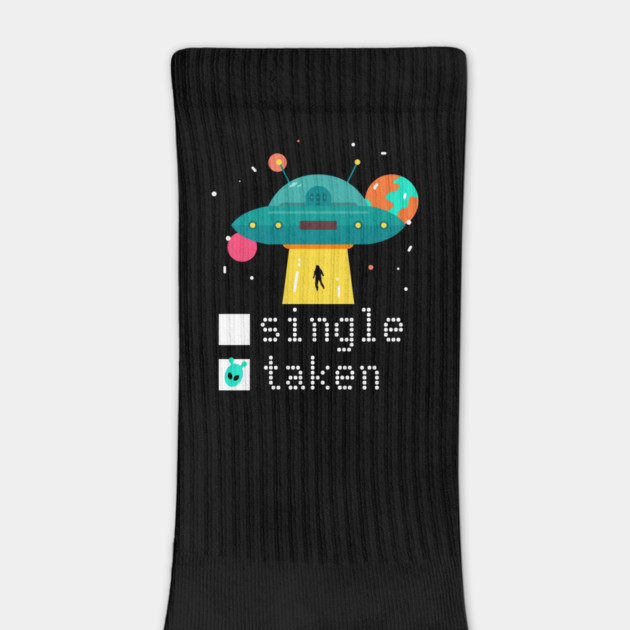 Valentine Single Taken UFO by HolidayBug