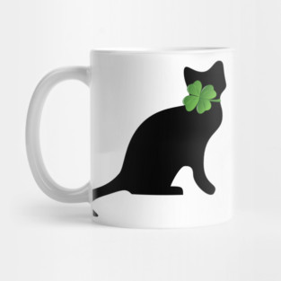 Shamrock Kitty Mug