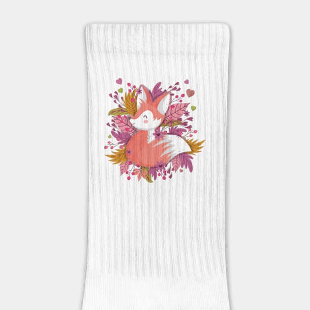 Autumn Fox & Berries by HolidayBug