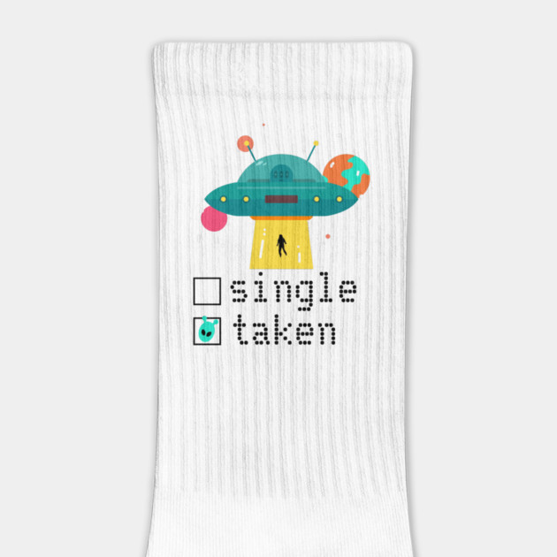 Valentine Single Taken UFO by HolidayBug