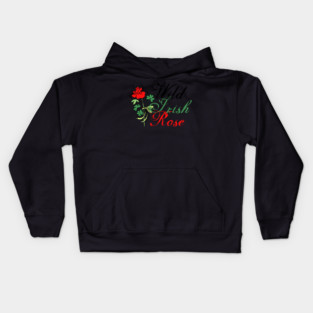 Wild Irish Rose Kids Hoodie