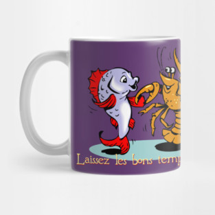Laissez les bons temps rouler! Crawfish Mardi Gras Mug