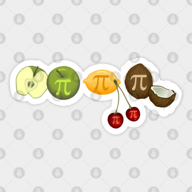 Pi Day, Fruit Pie Sticker by HolidayBug