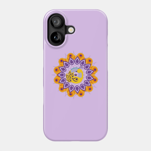 Diwali Peacock, Rangoli, Dipa Phone Case by HolidayBug