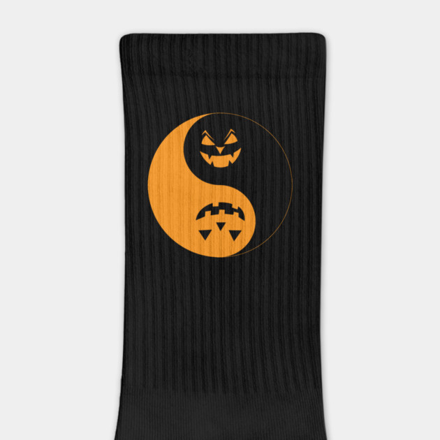 Halloween Jack o-lantern Yin Yang by HolidayBug