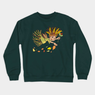 Autumn Fairy Crewneck Sweatshirt
