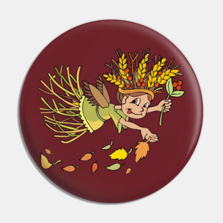 Autumn Fairy Pin