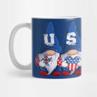 July 4th USA Gnomes Mug