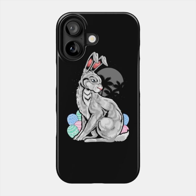 Edgy Easter Bunny Phone Case by HolidayBug