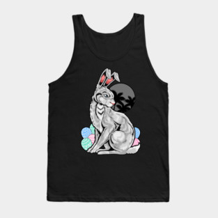 Edgy Easter Bunny Tank Top