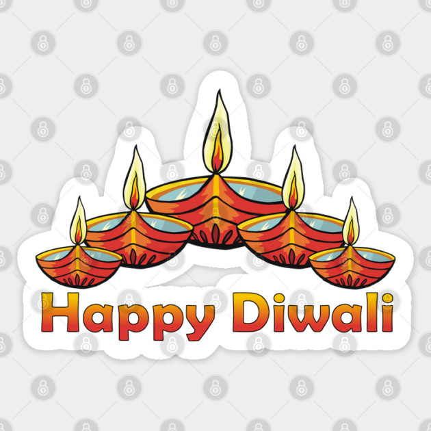 Happy Diwali Deepas Sticker by HolidayBug