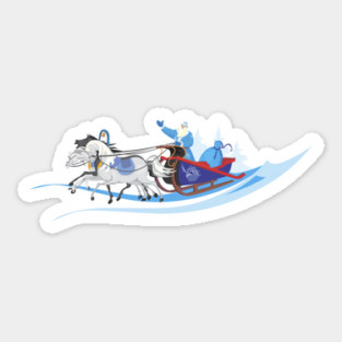 Grandfather Frost Sticker