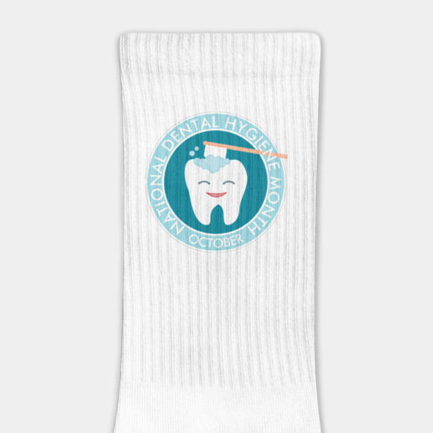 Molar Toothbrush National Dental Hygiene Month by HolidayBug