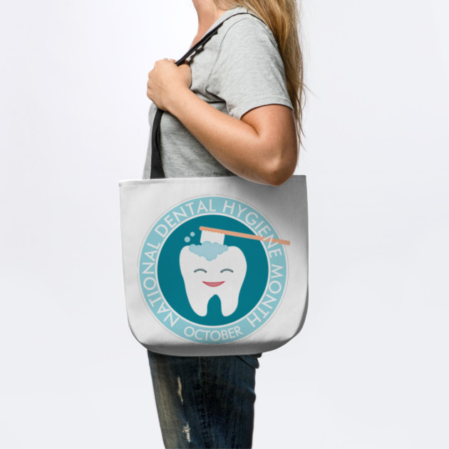 Molar Toothbrush National Dental Hygiene Month by HolidayBug