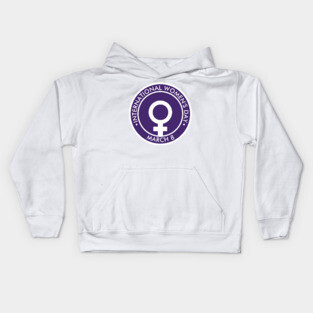 International Women's Day Kids Hoodie