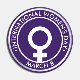 International Women's Day Pin