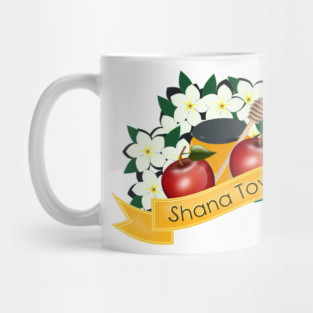 Shana Tova with Apples and Honey Mug