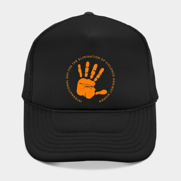 Orange Hand End the Violence by HolidayBug