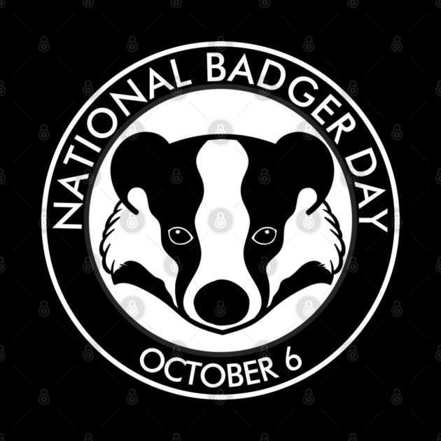 National Badger Day by HolidayBug
