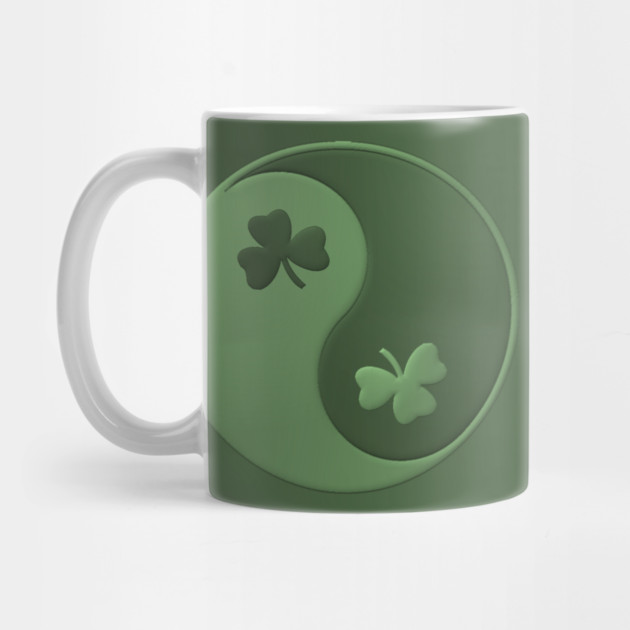 Yin Yang Shamrocks by HolidayBug
