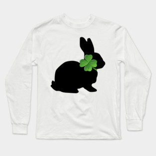 Shamrock Bunny Long Sleeve T-Shirt