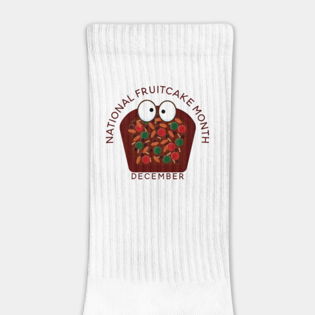 National Fruitcake Month, cute kawaii fruitcake by HolidayBug