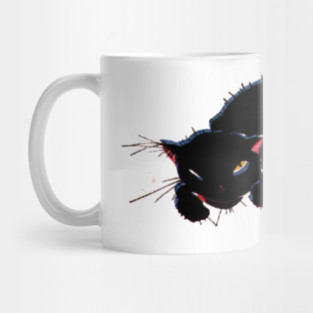 Scruffy Cat Mug