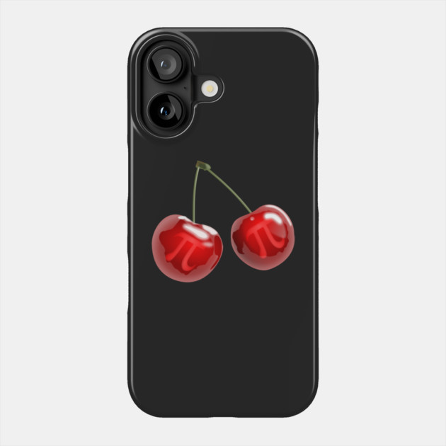 Cherry Pi Day Pun Phone Case by HolidayBug
