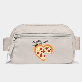 Cute You Gotta Pizza Me Heart Pun Bag