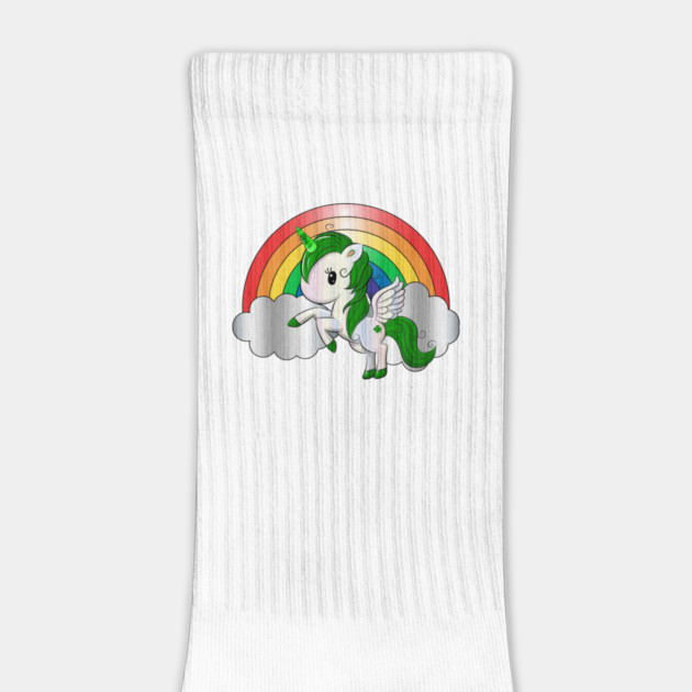 St. Patrick's Day Unicorn Pegasus by HolidayBug