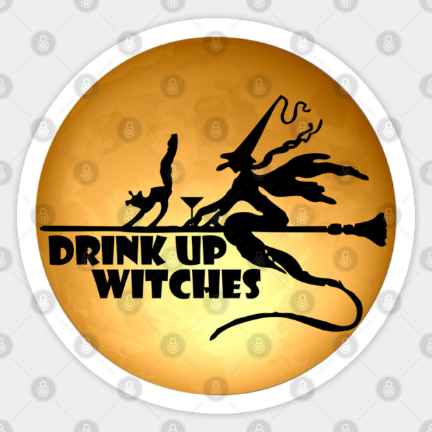 Drink Up Witches Sticker by HolidayBug